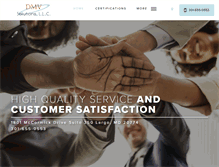 Tablet Screenshot of dmvsolutions.biz